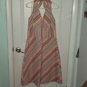 Ann Taylor Factory Halter Summer Dress